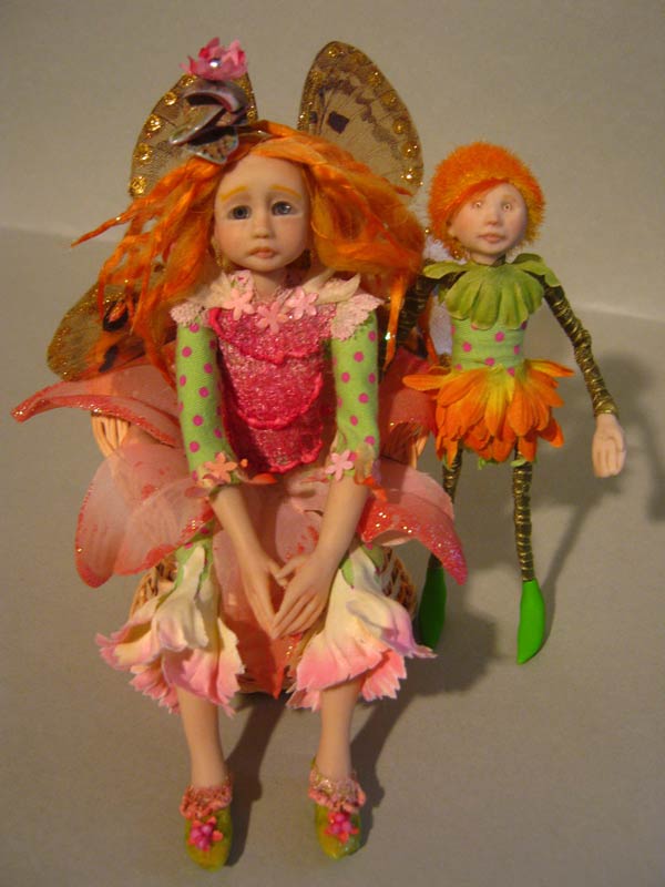 Posable Fairy Ginny & Pixie Jill